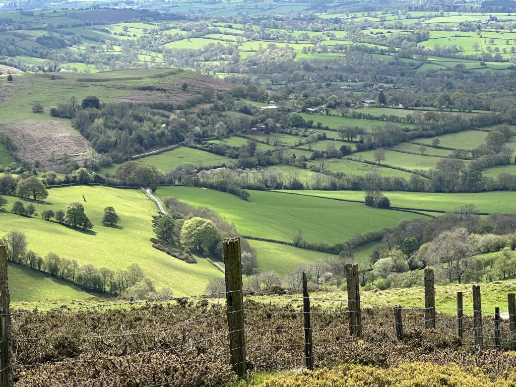 Brown Clee Hill view