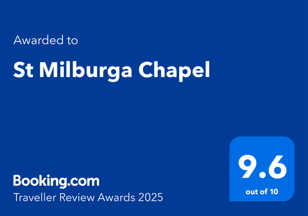 Booking.com St Milburga Chapel award