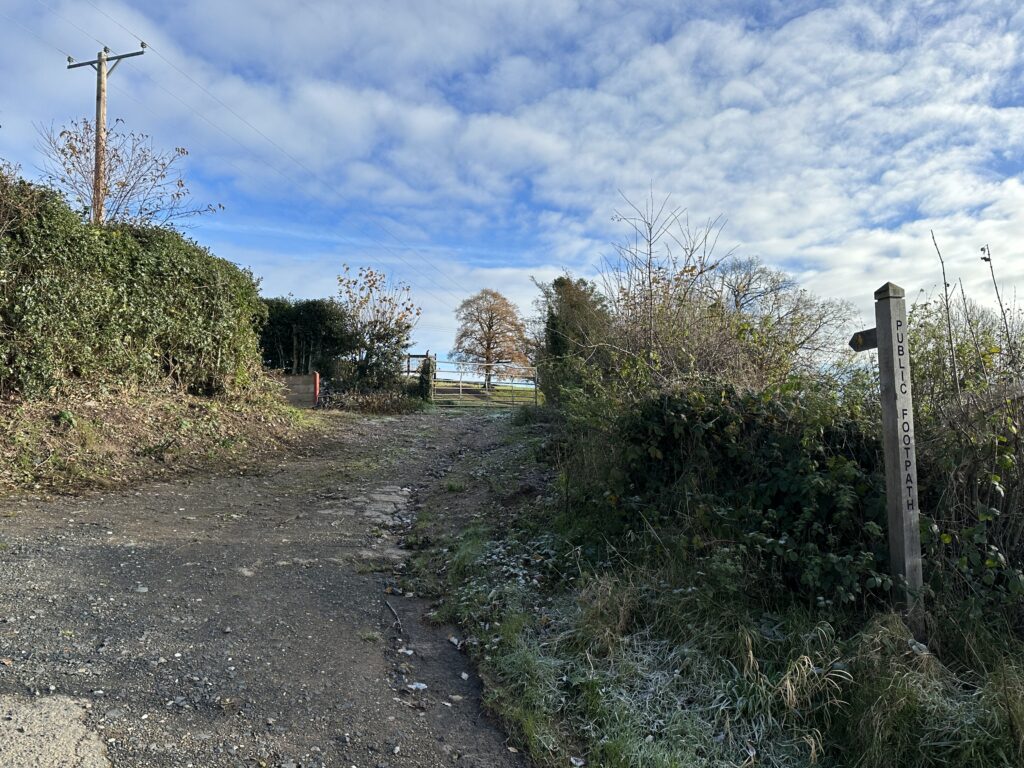 IMG_9053 Quiet winter walking routes in the Shropshire Hills